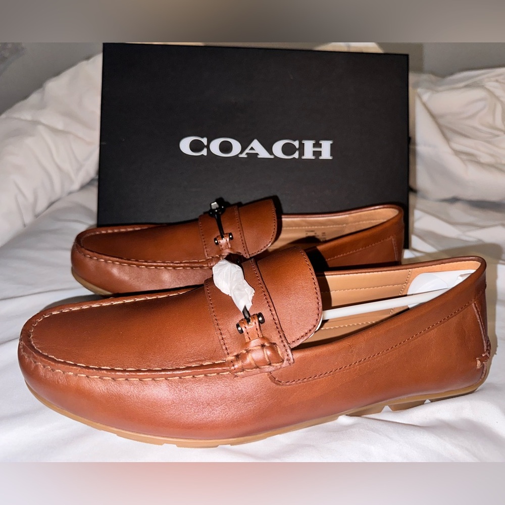 Men Coach Brown Loafer